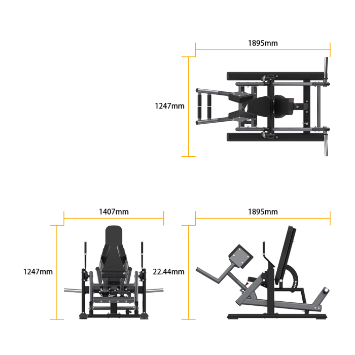 TF Standard PL Seated Hip Abduction