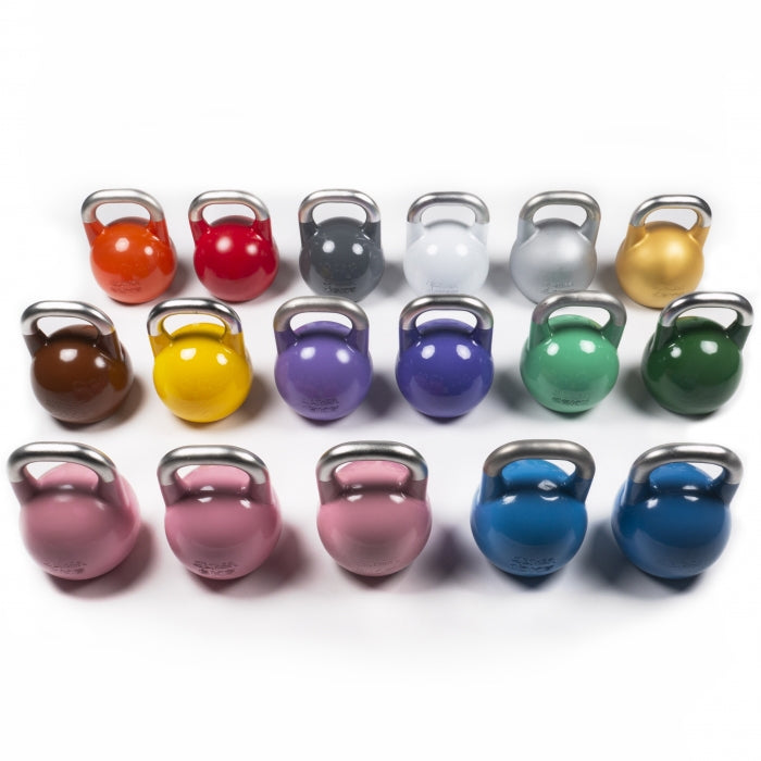 TF Kettlebells color-coded 4-48kg