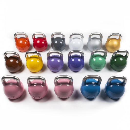TF Kettlebells color-coded 4-48kg