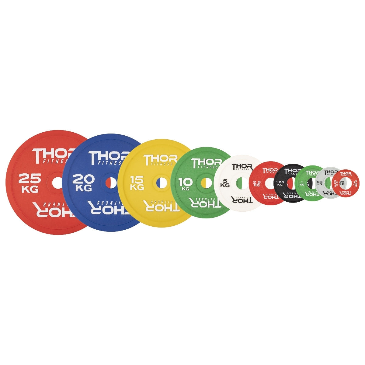 TF Iron Plates Calibrated 0,25-25kg