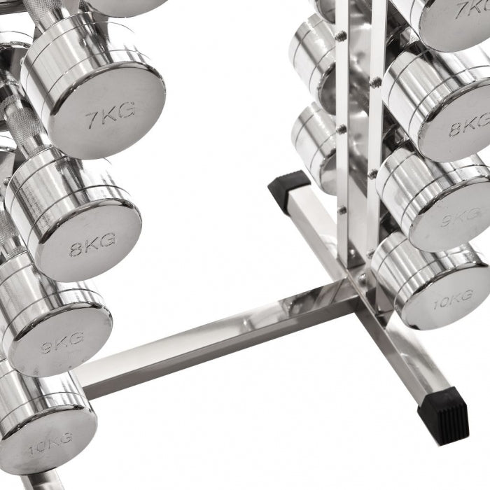 TF Chrome Dumbbellset Storage